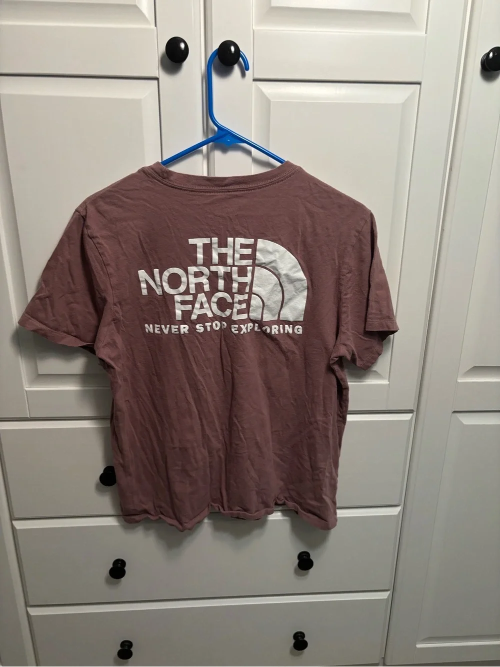 The North Face Dusty Mauve Logo Crewneck Tee - Picture 3 of 3